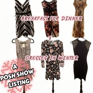 Dresses, rompers, jumpers
